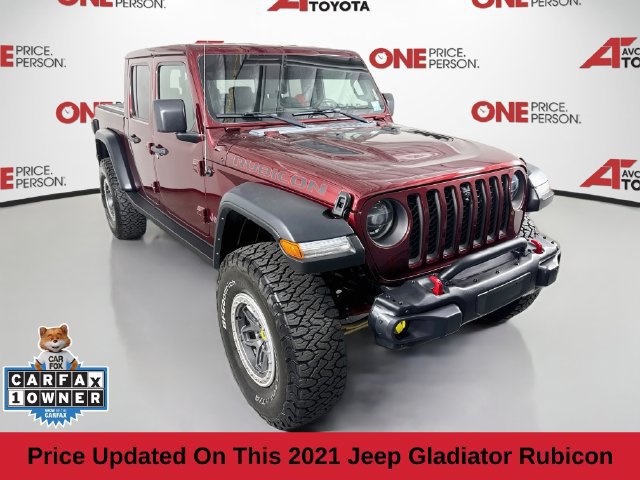 Used 2021 Jeep Gladiator Rubicon AWD/4WD image 1