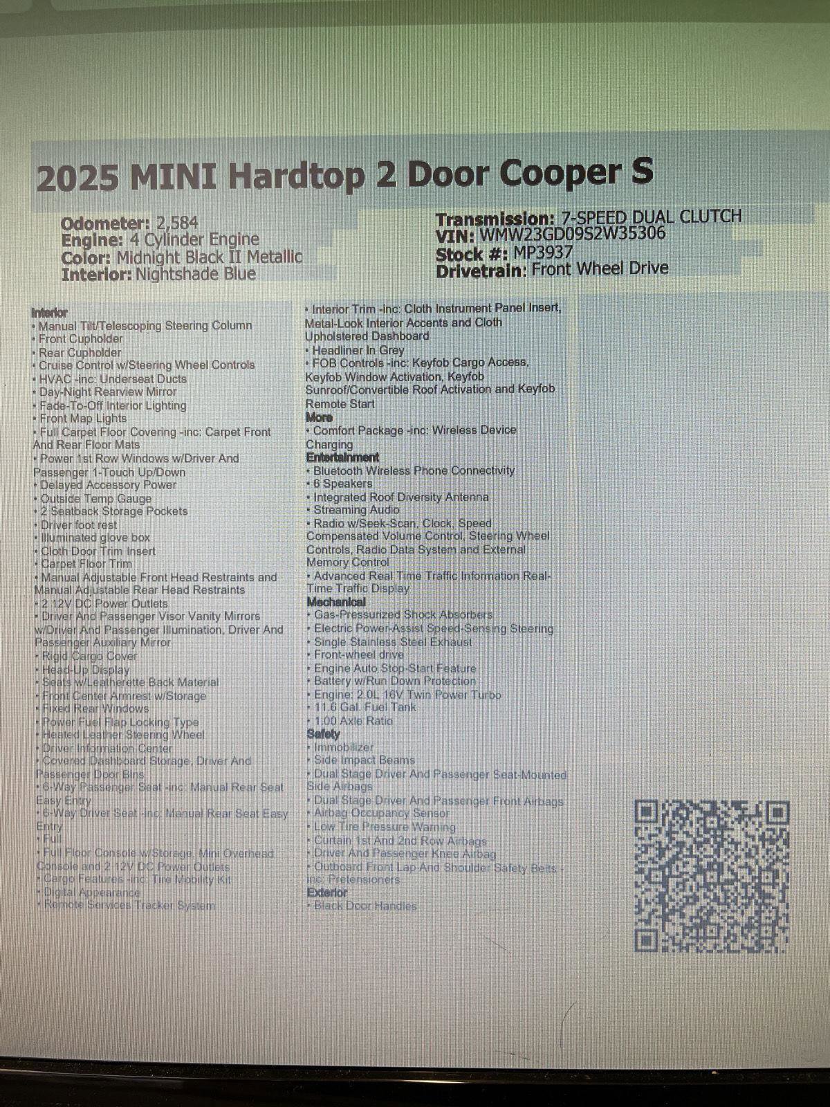 Used 2025 MINI Cooper S image 12