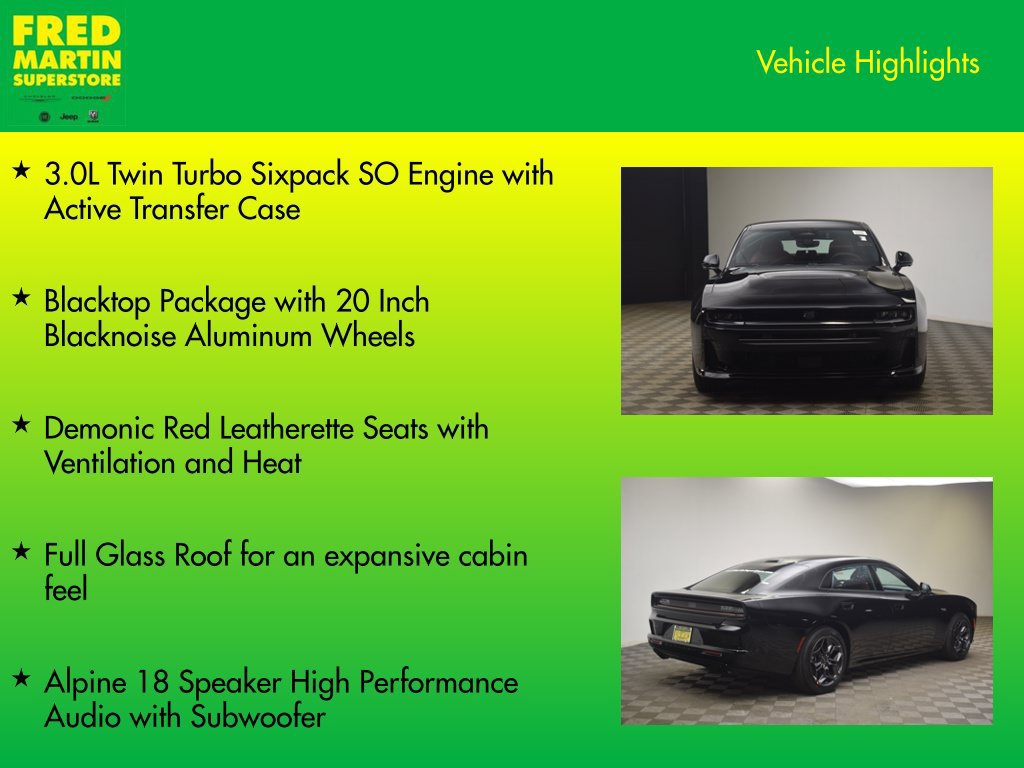 New 2026 Dodge Charger R/T AWD/4WD image 7