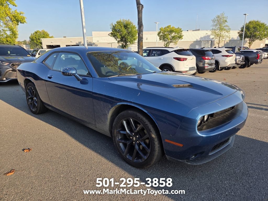 Used 2021 Dodge Challenger SXT w/ Blacktop Package RWD image 3
