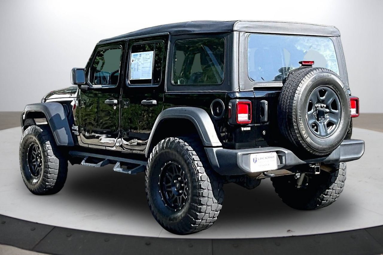 Certified 2020 Jeep Wrangler Unlimited Sport AWD/4WD image 7