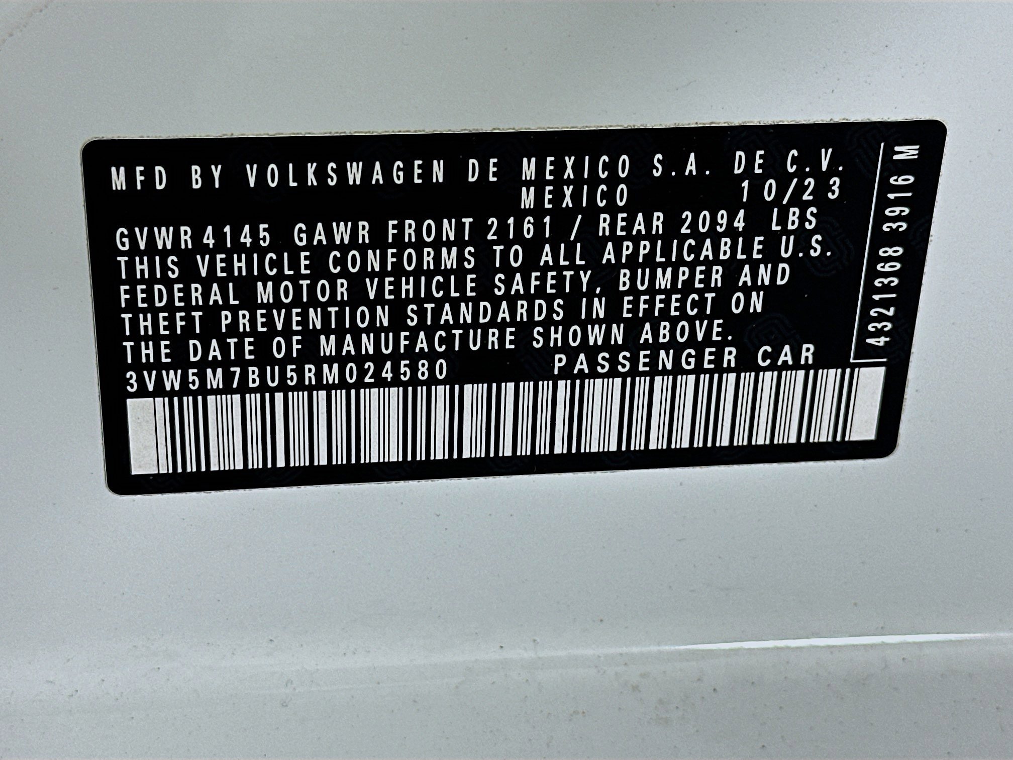 Used 2024 Volkswagen Jetta S image 12