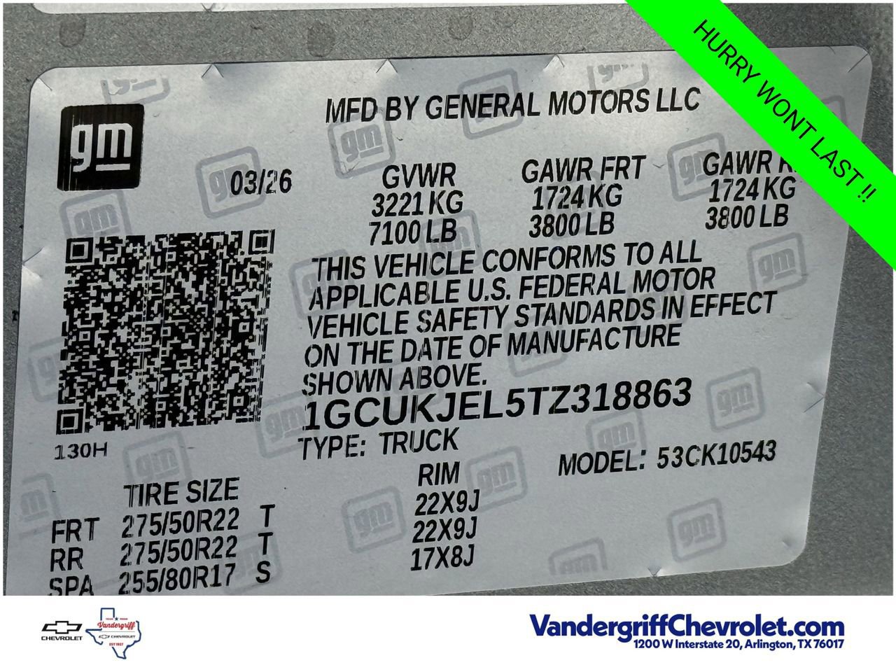 New 2026 Chevrolet Silverado 1500 High Country AWD/4WD image 21