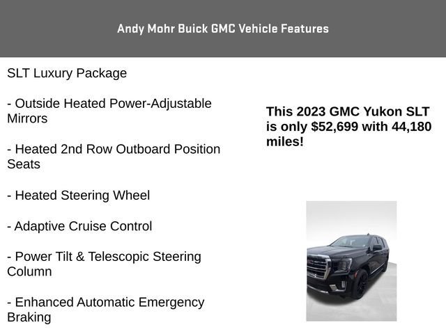 Used 2023 GMC Yukon SLT w/ SLT Premium Package image 15