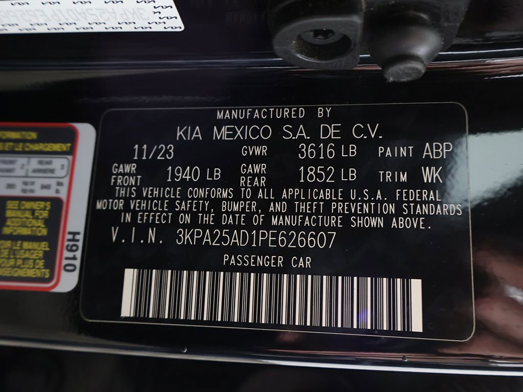 Certified 2023 Kia Rio S FWD image 43