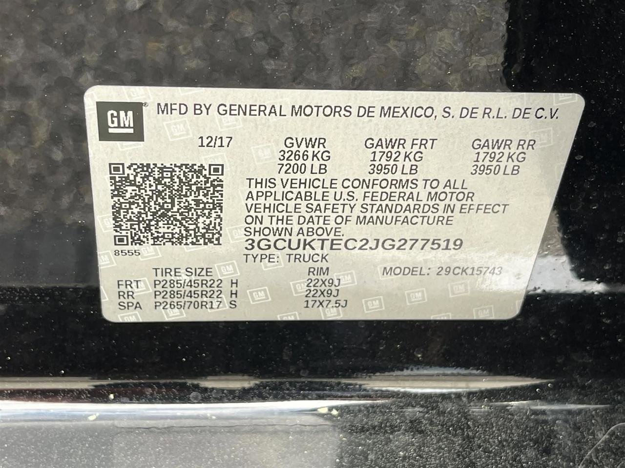 Used 2018 Chevrolet Silverado 1500 High Country image 9