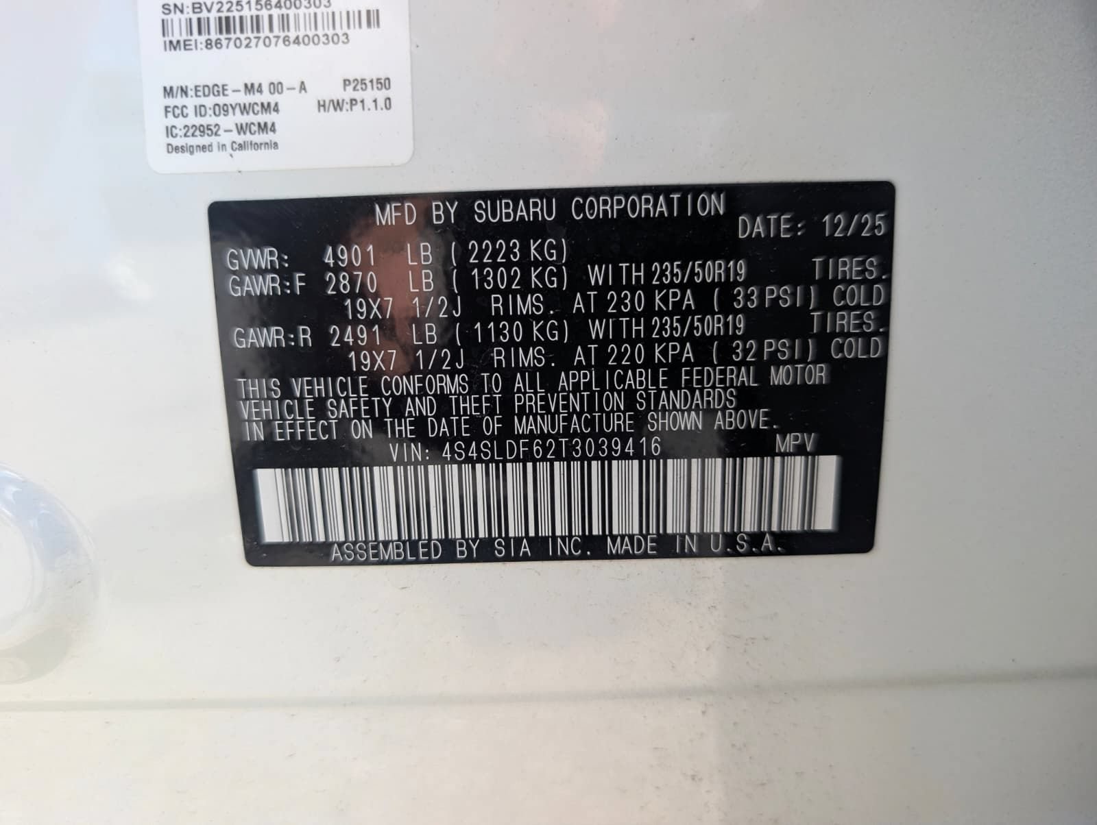 Certified 2026 Subaru Forester Sport AWD/4WD image 39
