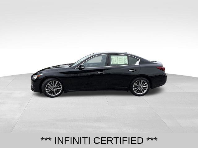 Certified 2023 INFINITI Q50 Luxe w/ Cargo Package video 2