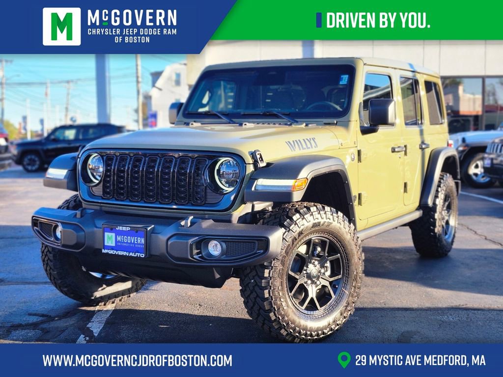 New 2025 Jeep Wrangler Willys