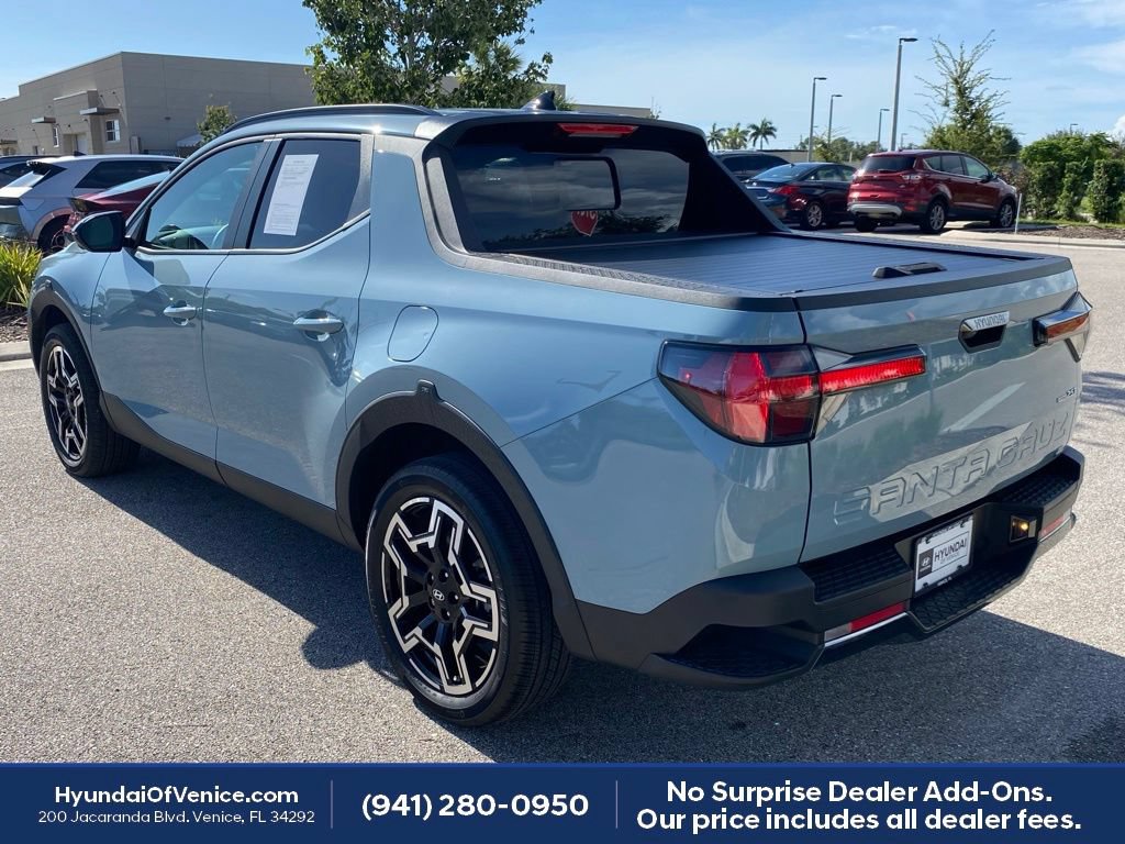 Certified 2025 Hyundai Santa Cruz Limited AWD/4WD image 14
