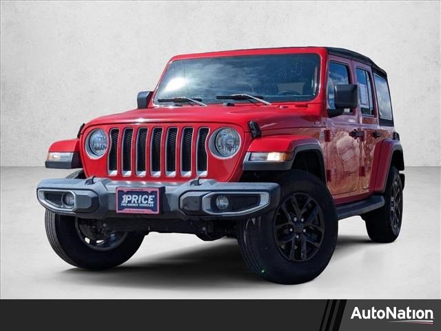 Used 2018 Jeep Wrangler Unlimited Sahara w/ Cold Weather Group image 1
