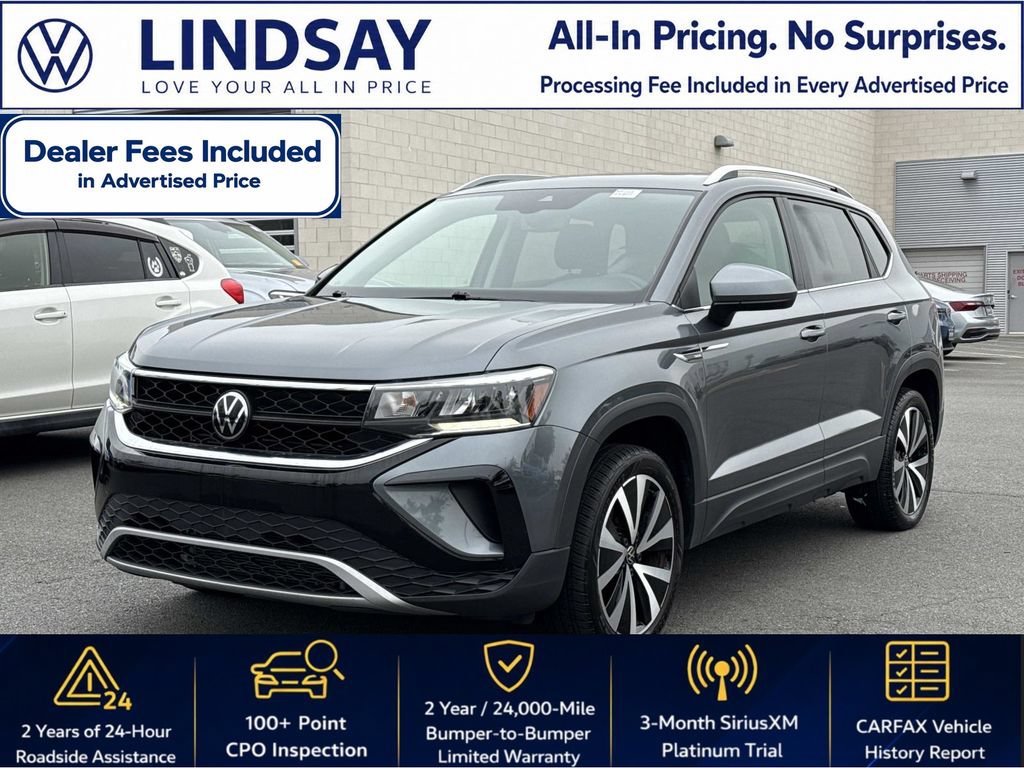 Certified 2023 Volkswagen Taos SE w/ Panoramic Sunroof Package FWD image 6