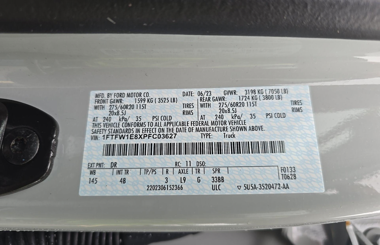 Used 2023 Ford F150 XLT w/ Equipment Group 302A High AWD/4WD image 15