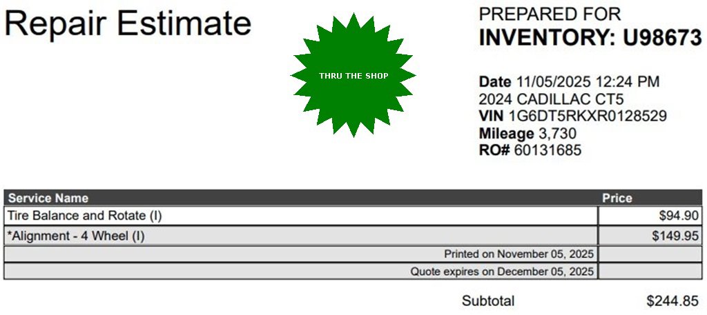 Certified 2024 Cadillac CT5 Premium Luxury w/ Climate Package image 3