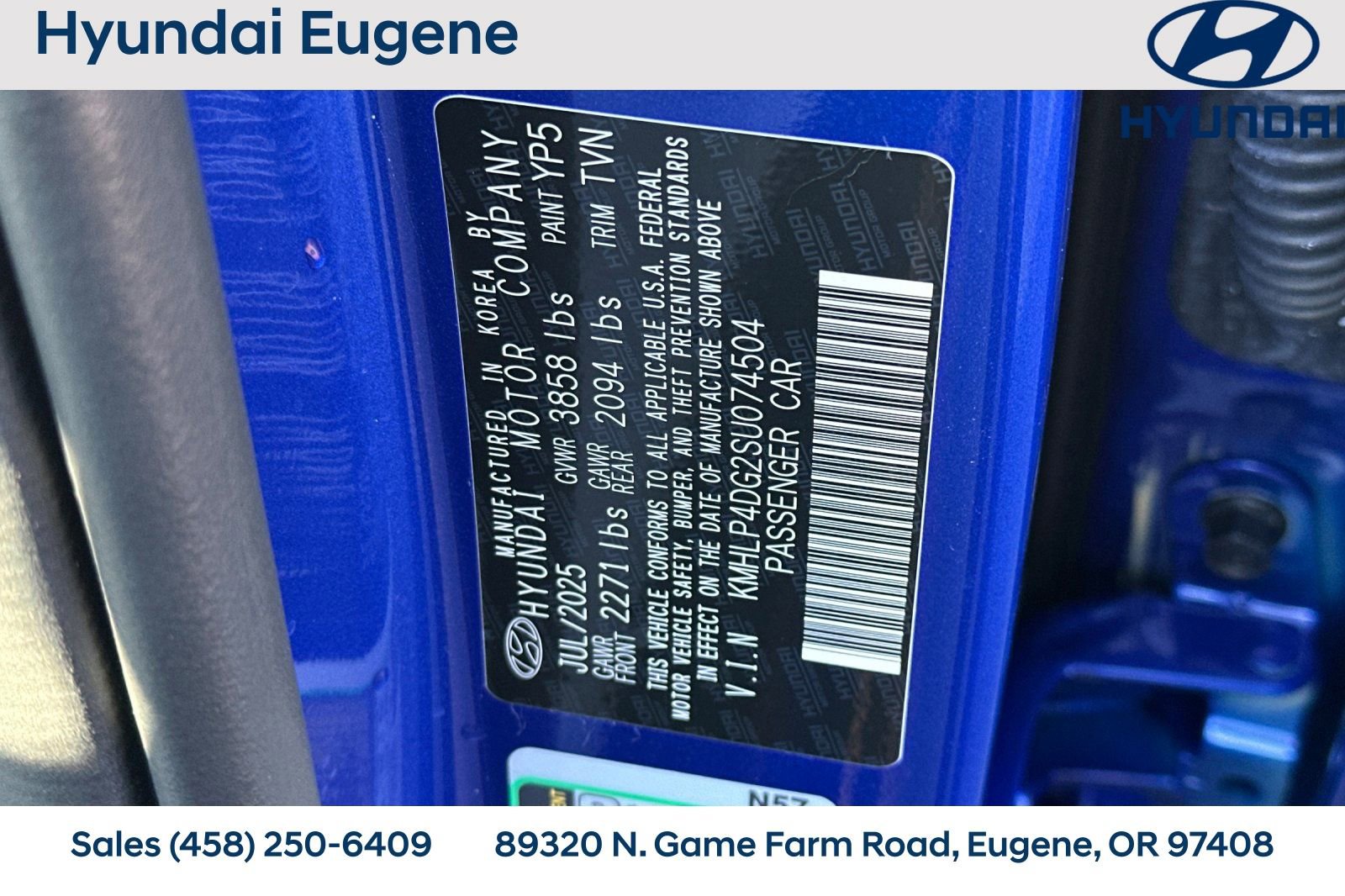 Used 2025 Hyundai Elantra Limited w/ Cargo Package image 37