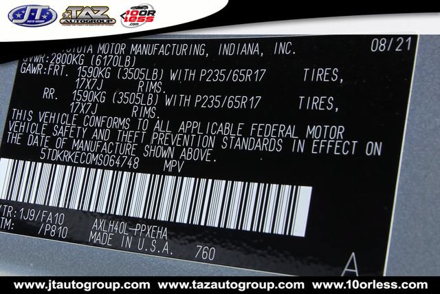 Used 2021 Toyota Sienna LE FWD image 24