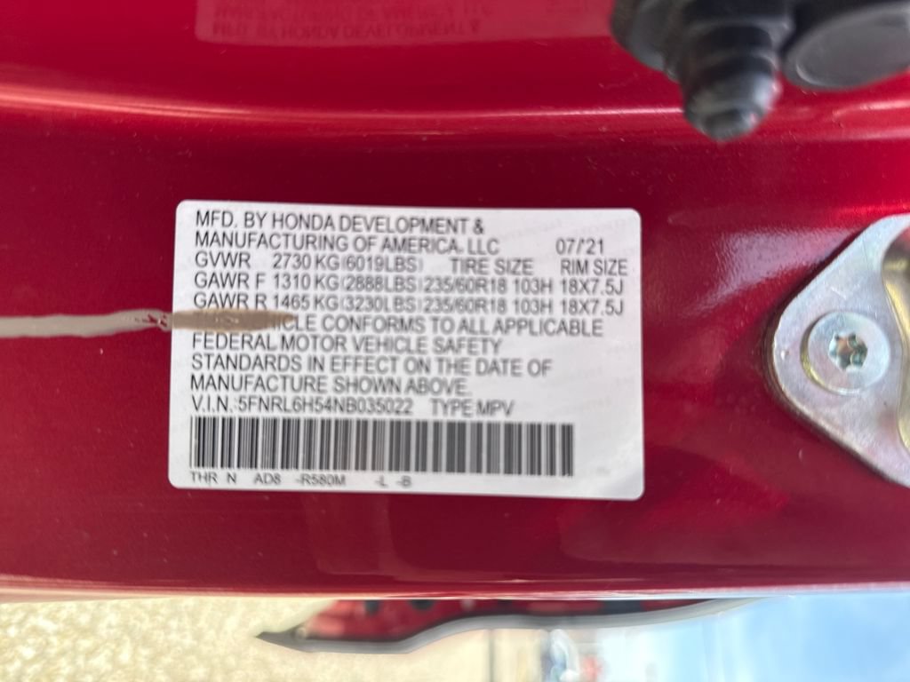 Used 2022 Honda Odyssey EX image 30