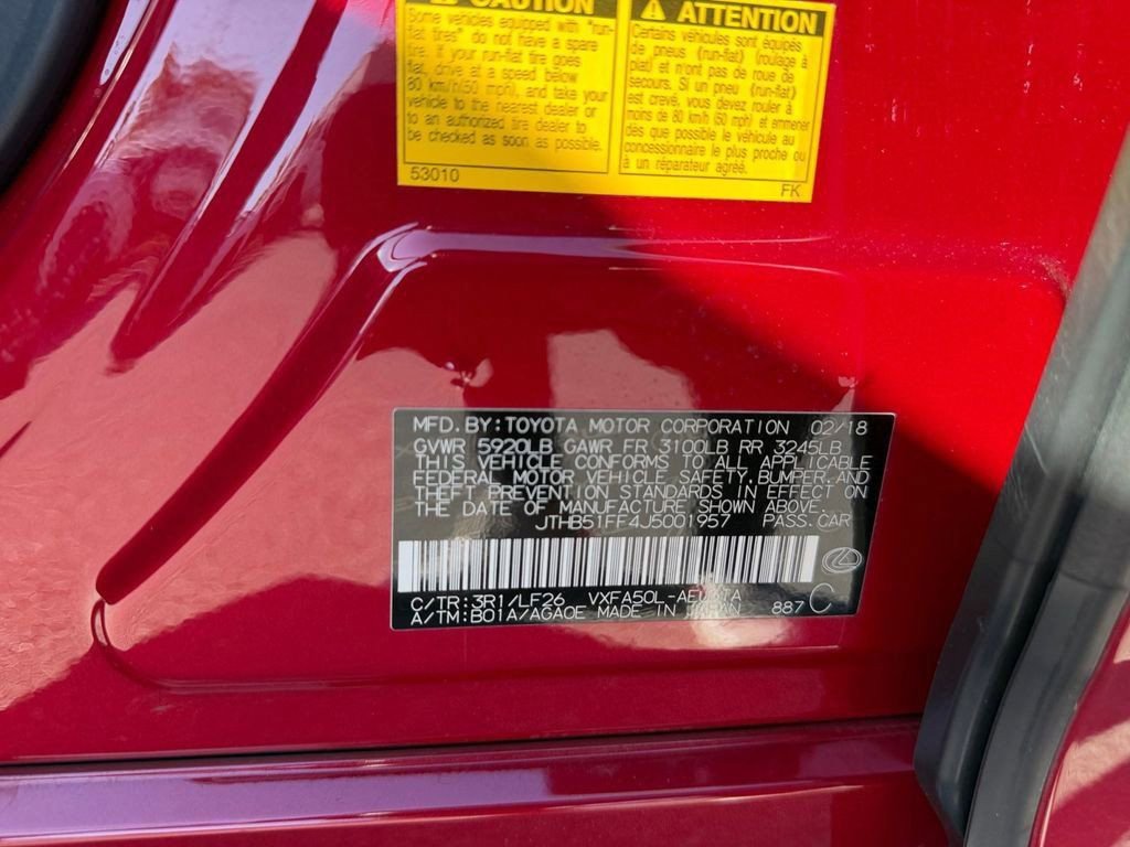 Used 2018 Lexus LS 500 F Sport w/ Performance Package image 36