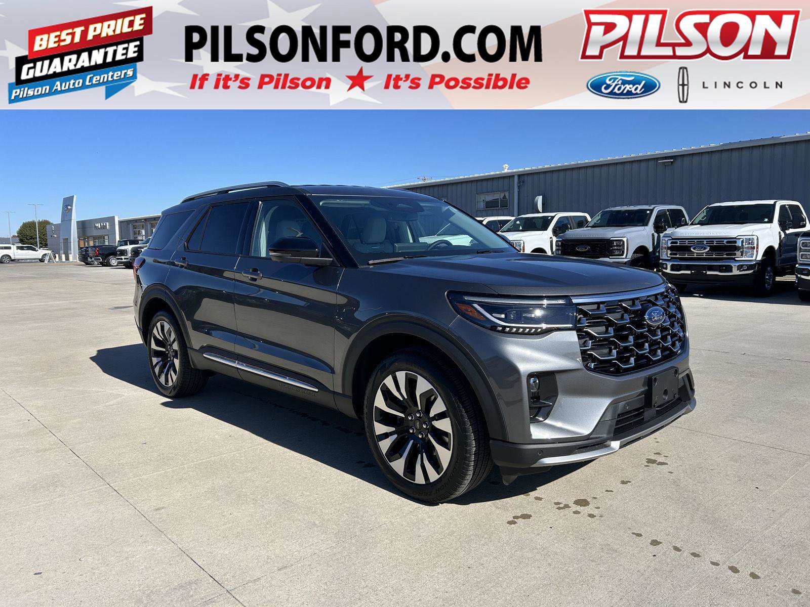 New 2026 Ford Explorer Platinum w/ LUX Leather Package video 1