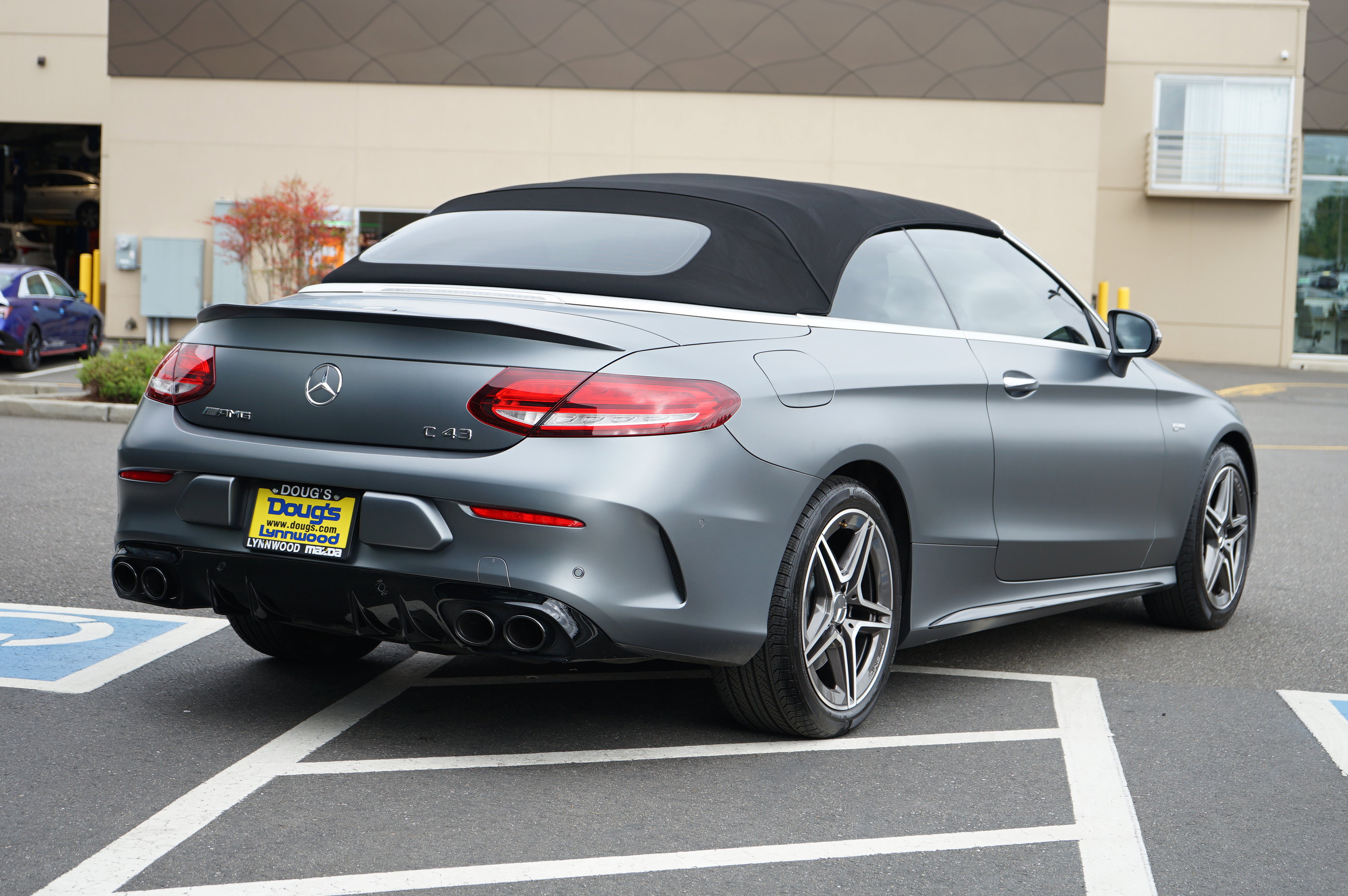 Used 2021 Mercedes-Benz C 43 AMG 4MATIC Cabriolet w/ Driver Assistance Package image 3