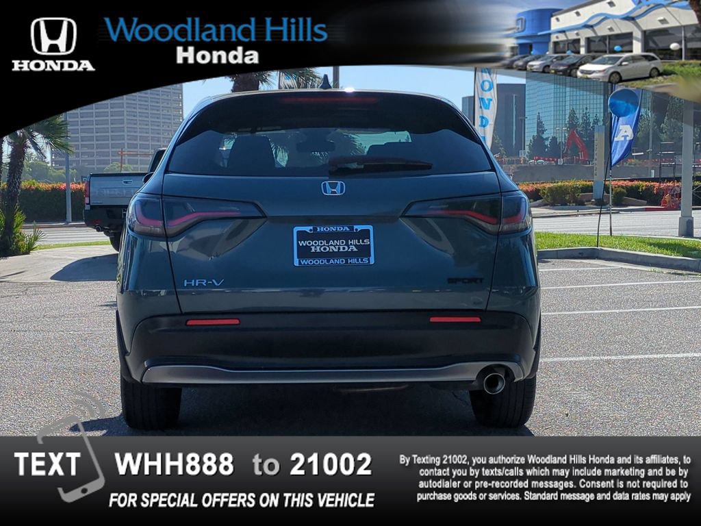 Certified 2025 Honda HR-V Sport image 6