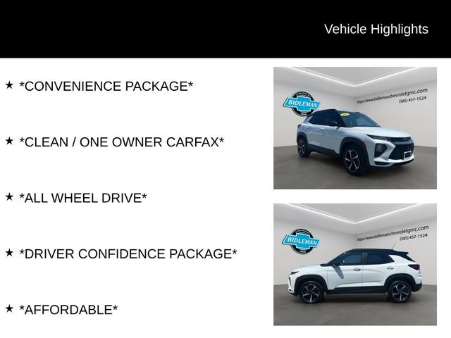 Used 2023 Chevrolet TrailBlazer RS w/ Convenience Package AWD/4WD image 10