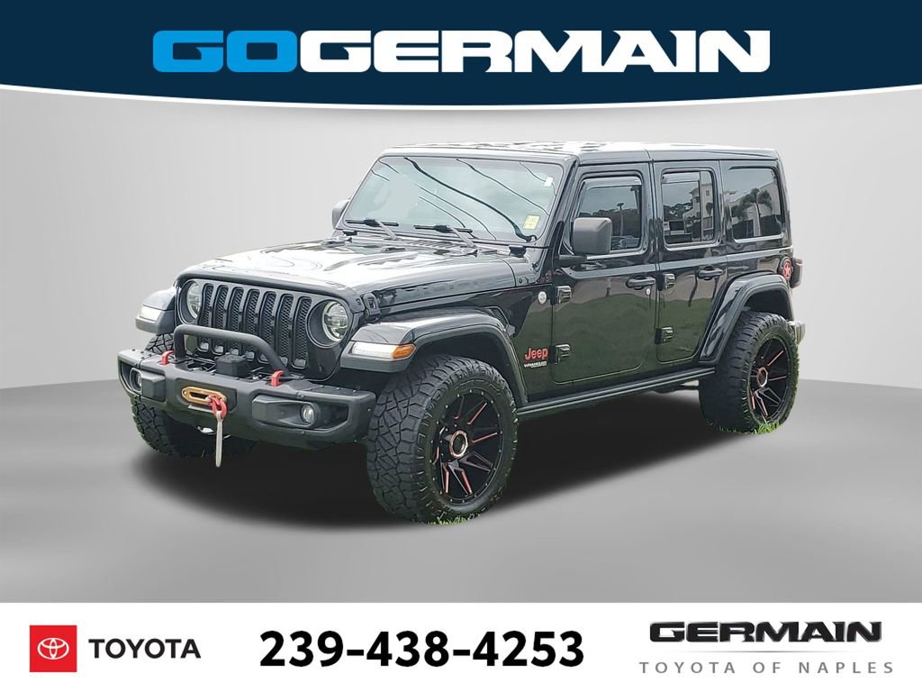 Used 2018 Jeep Wrangler Unlimited Sahara w/ Quick Order Package 24M Moab image 1