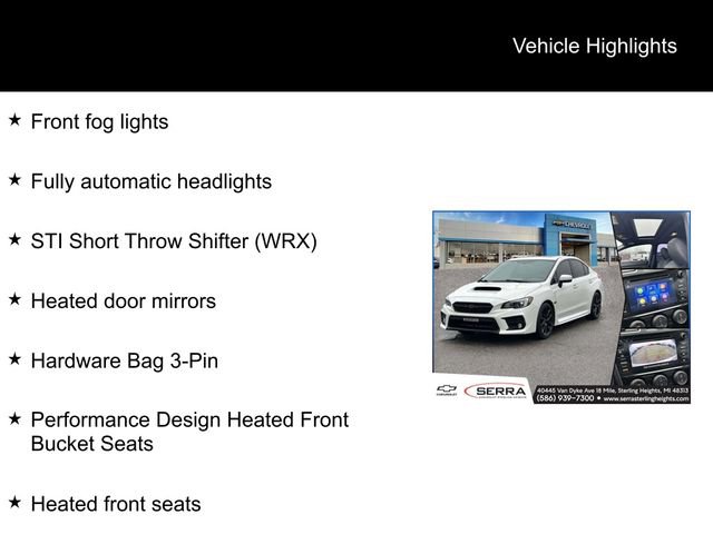 Used 2020 Subaru WRX Limited image 5