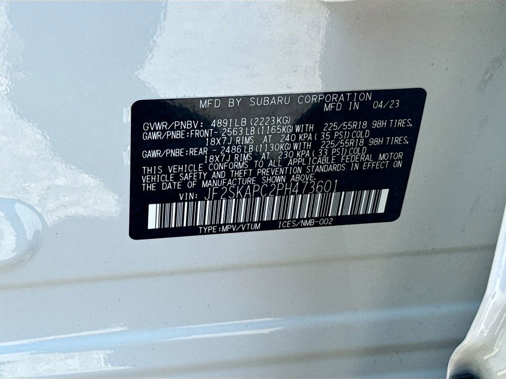 Certified 2023 Subaru Forester Limited AWD/4WD image 32