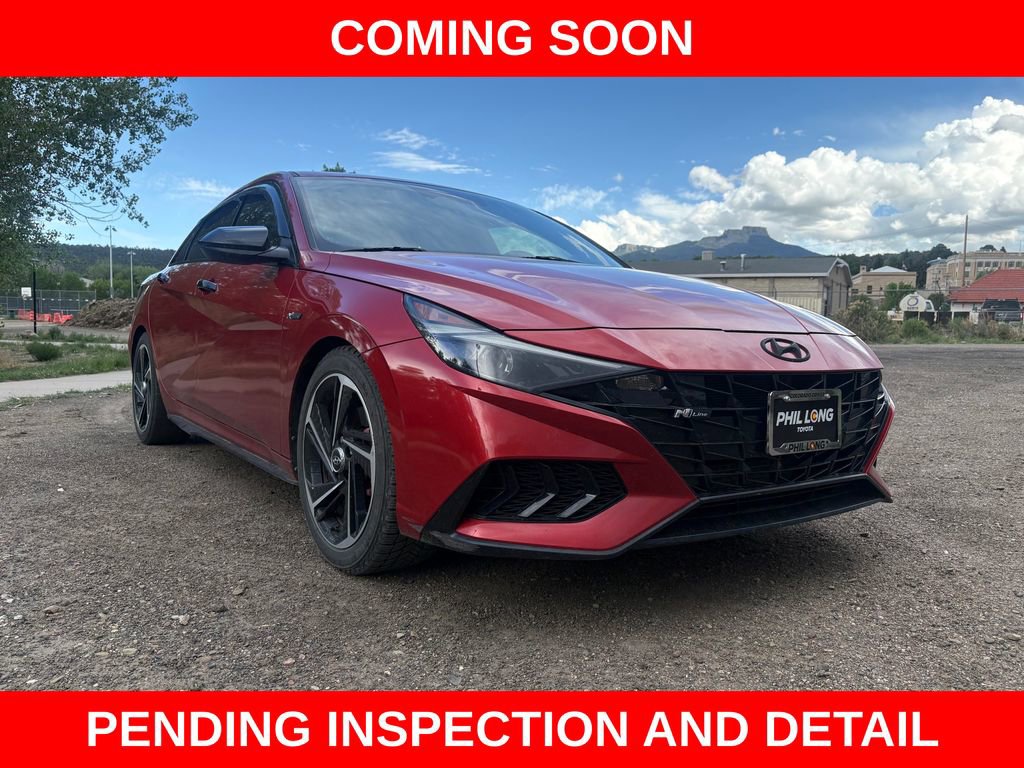 Used 2021 Hyundai Elantra N Line FWD image 2