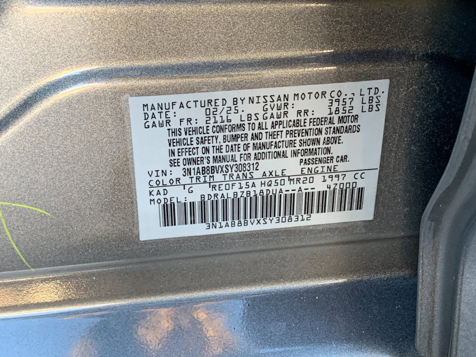 Used 2025 Nissan Sentra S image 32