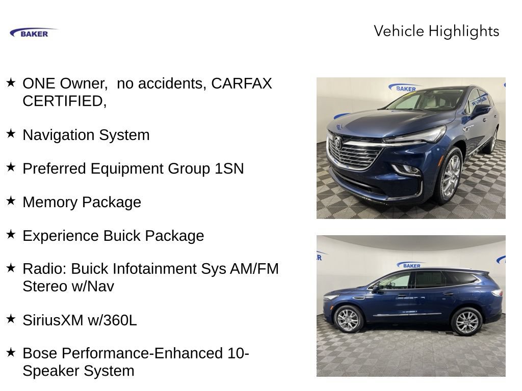 Certified 2023 Buick Enclave Premium w/ Experience Buick Package FWD image 4