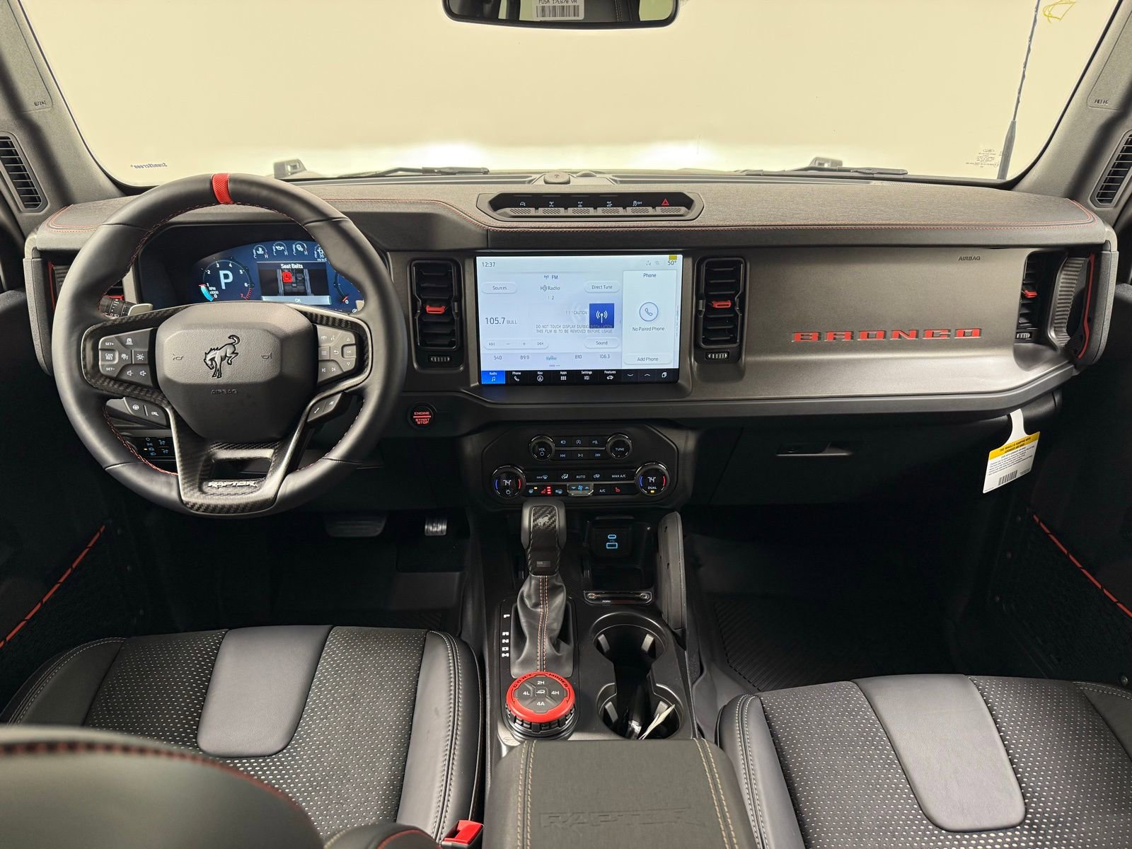 New 2025 Ford Bronco Raptor w/ Interior Carbon Fiber Pack image 23