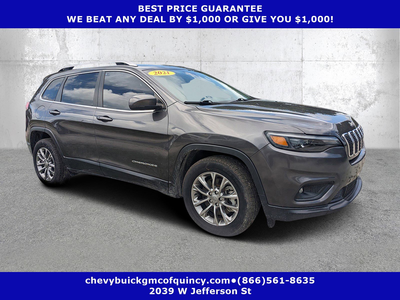 Used 2021 Jeep Cherokee Latitude Lux w/ Comfort/Convenience Group image 1