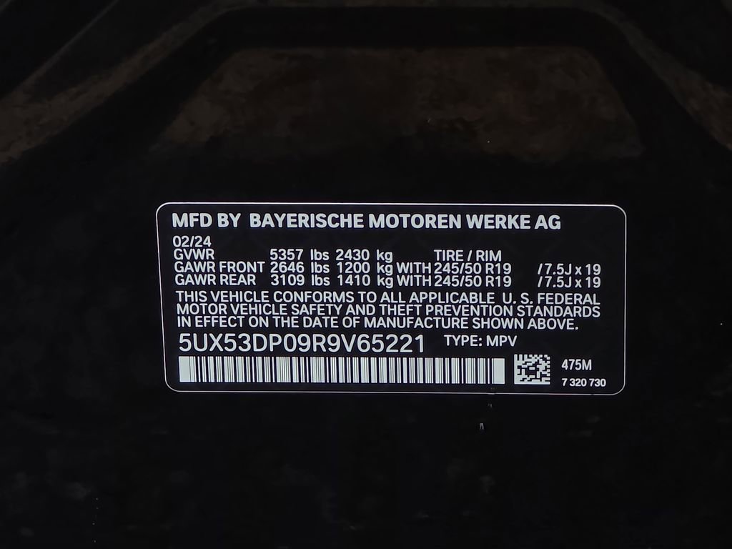 Used 2024 BMW X3 xDrive30i w/ Premium Package image 40