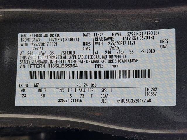 New 2025 Ford Ranger XLT w/ FX4 Off-Road Package image 37