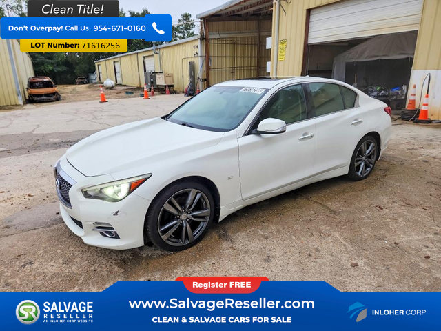 Used 2015 INFINITI Q50 Premium w/ Navigation Package