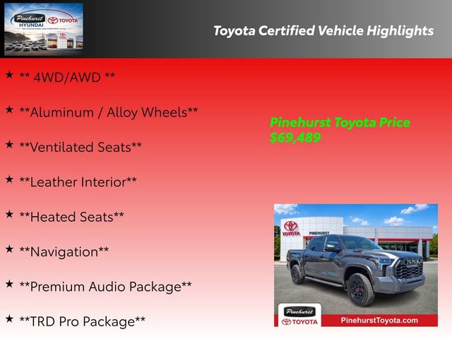Certified 2026 Toyota Tundra TRD Pro AWD/4WD image 36