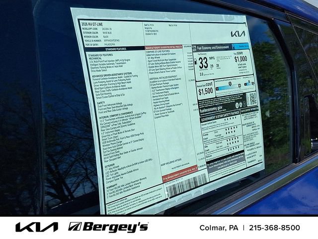 New 2026 Kia K4 GT-Line FWD image 22