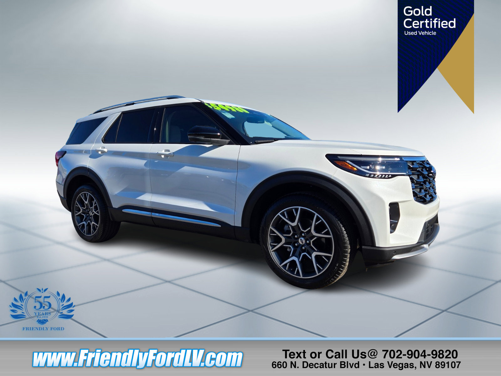 Certified 2025 Ford Explorer Platinum w/ Ultimate Package image 1