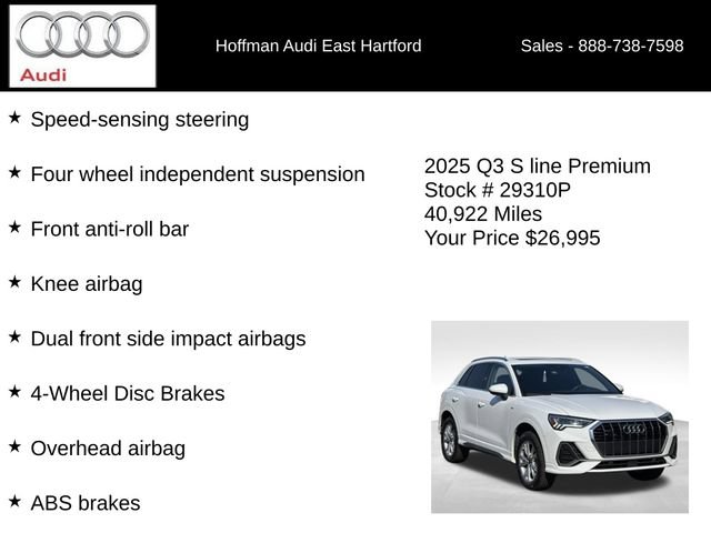 Used 2025 Audi Q3 2.0T Premium AWD/4WD image 30