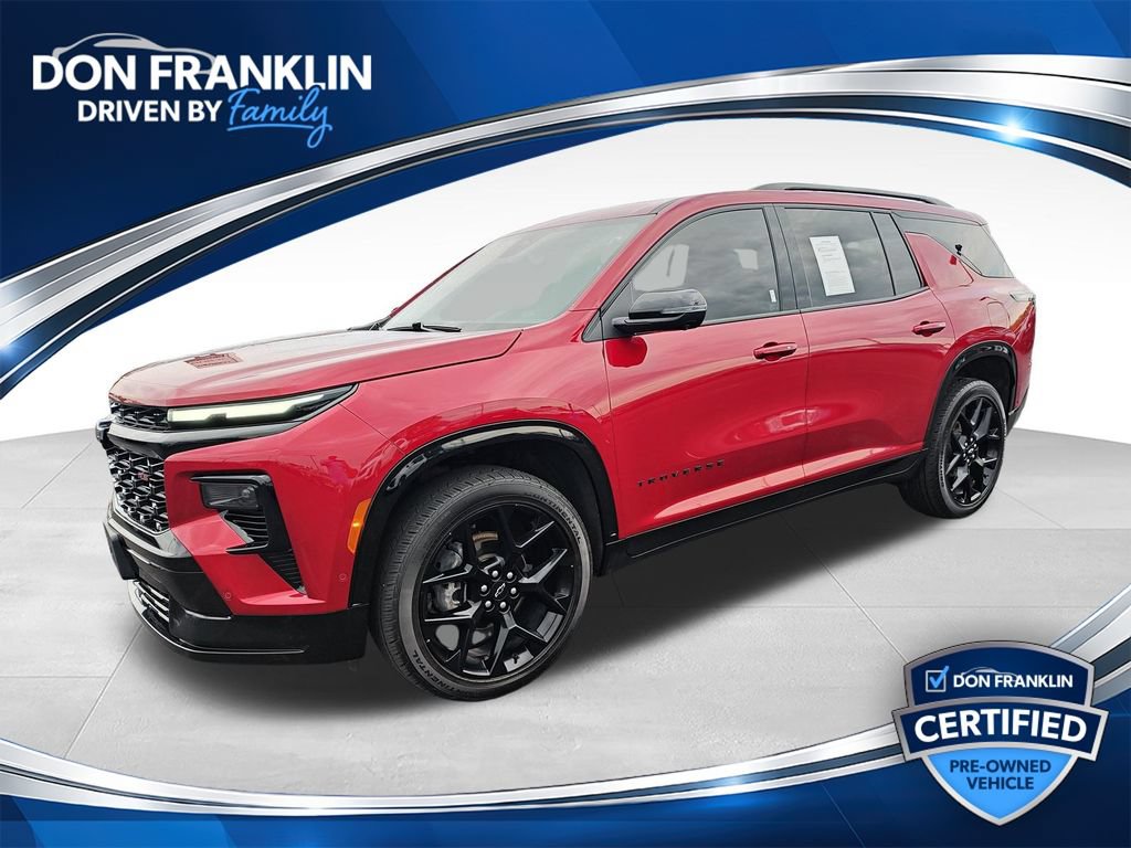 Used 2024 Chevrolet Traverse RS w/ LPO, Floor Liner Package