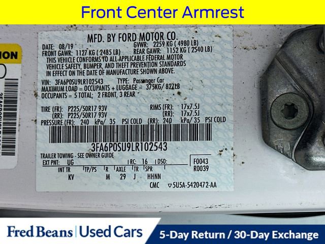 Used 2020 Ford Fusion Energi Titanium FWD image 39
