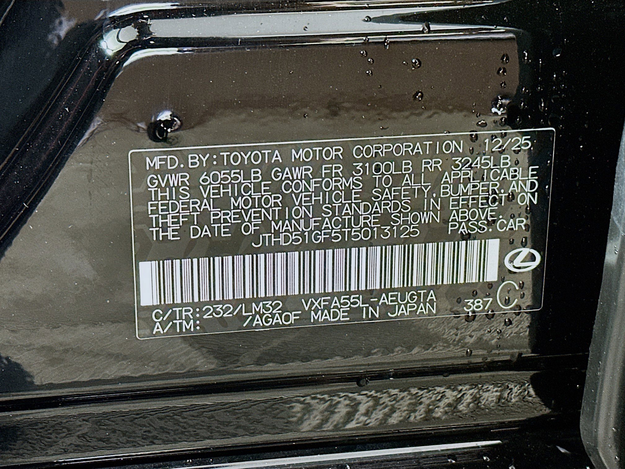 New 2026 Lexus LS 500 AWD w/ Accessory Package (2T) image 31