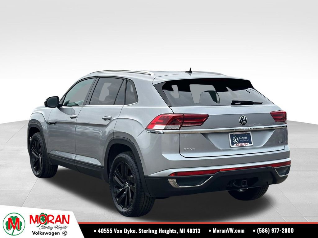 Used 2023 Volkswagen Atlas Cross Sport SE w/ Panoramic Sunroof Package AWD/4WD image 3