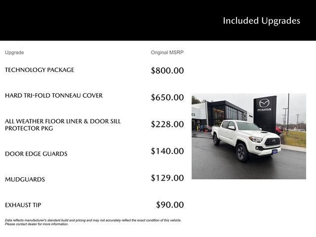 Used 2018 Toyota Tacoma TRD Sport w/ Technology Package image 5