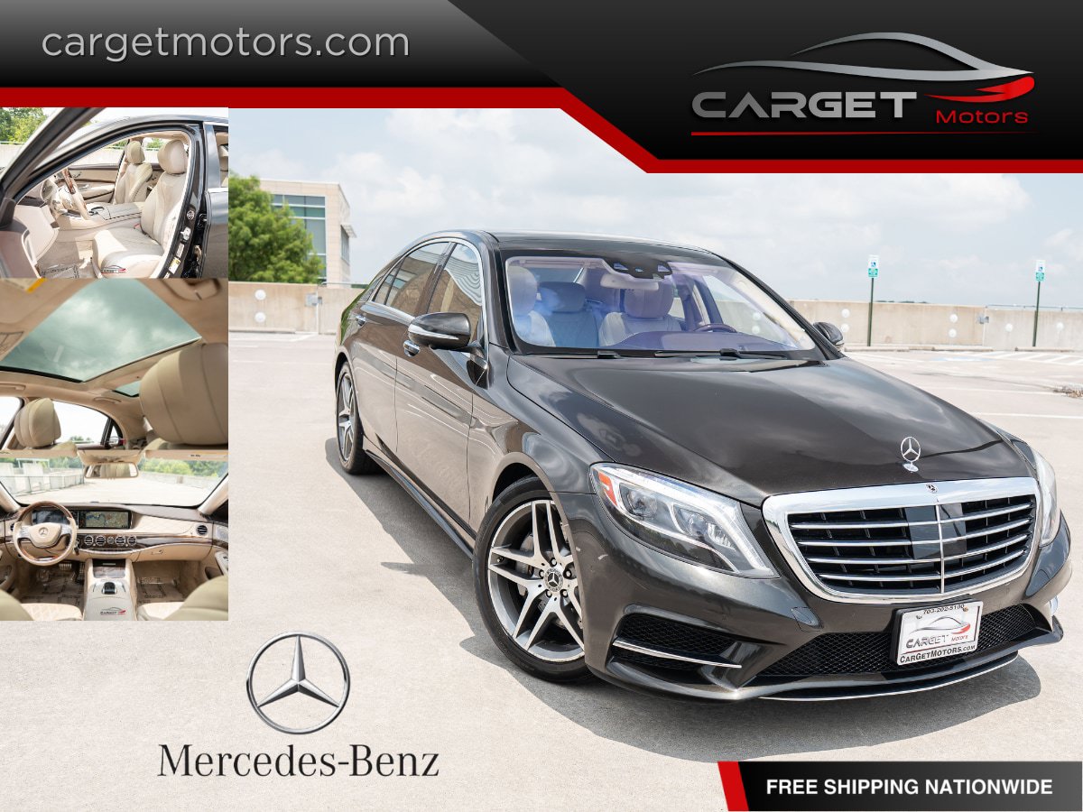 Used 2015 Mercedes-Benz S 550 4MATIC Sedan