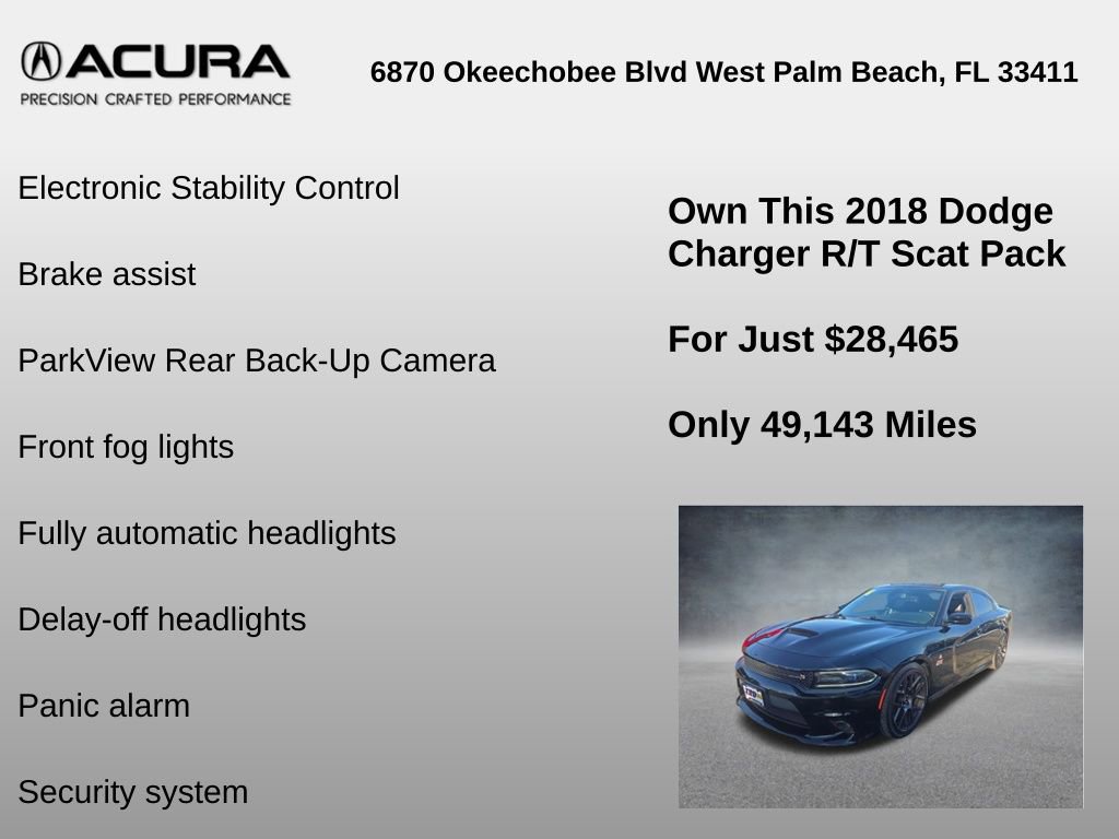 Used 2018 Dodge Charger R/T Scat Pack image 16
