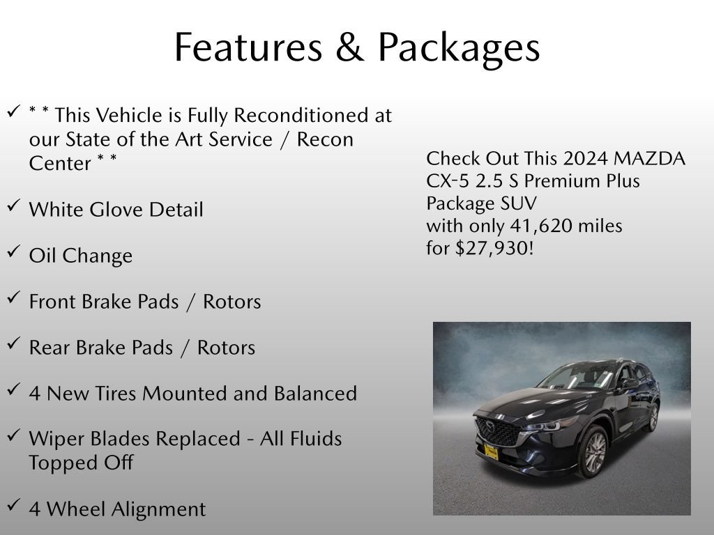 Certified 2024 MAZDA CX-5 AWD 2.5 S image 4