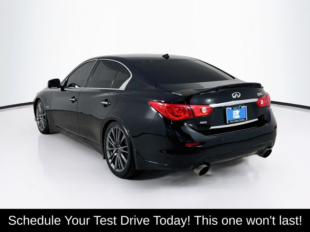 Used 2017 INFINITI Q50 Red Sport 400 AWD/4WD image 6